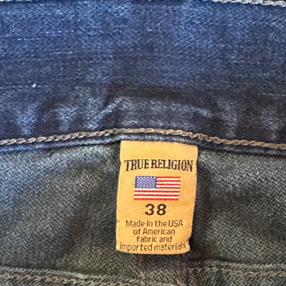 True Religion Men’s Indigo Straight Leg Jeans